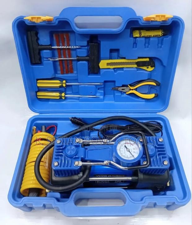 Portable Car Compressor Kit/Emergency Car Kit