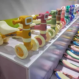 Colorful Lighting Balance Bike Toystoddler Balance Bike, No Pedal