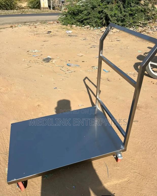 Commercial Loader Stainless Trolley - main view