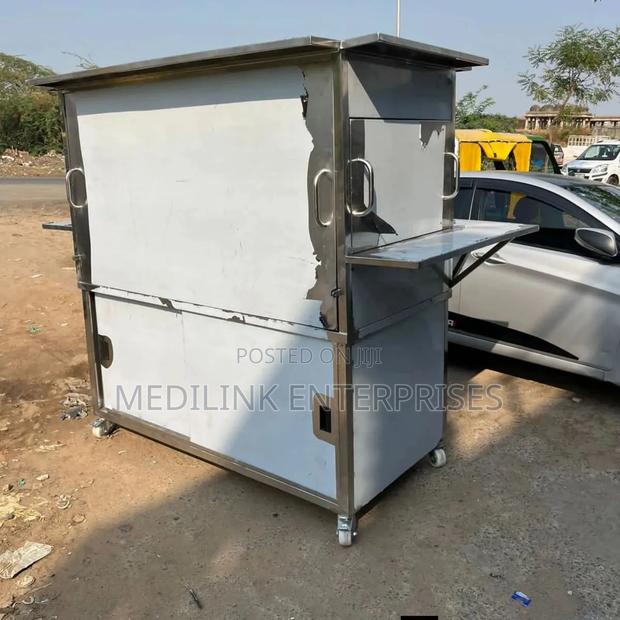 Stand Alone Stainless Steel Food Service Bay