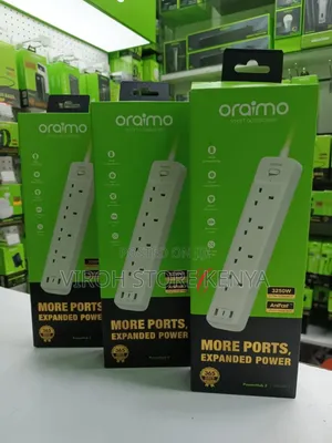 Oraimo Extension Cable 3250watts 4 Way With Usb a and C