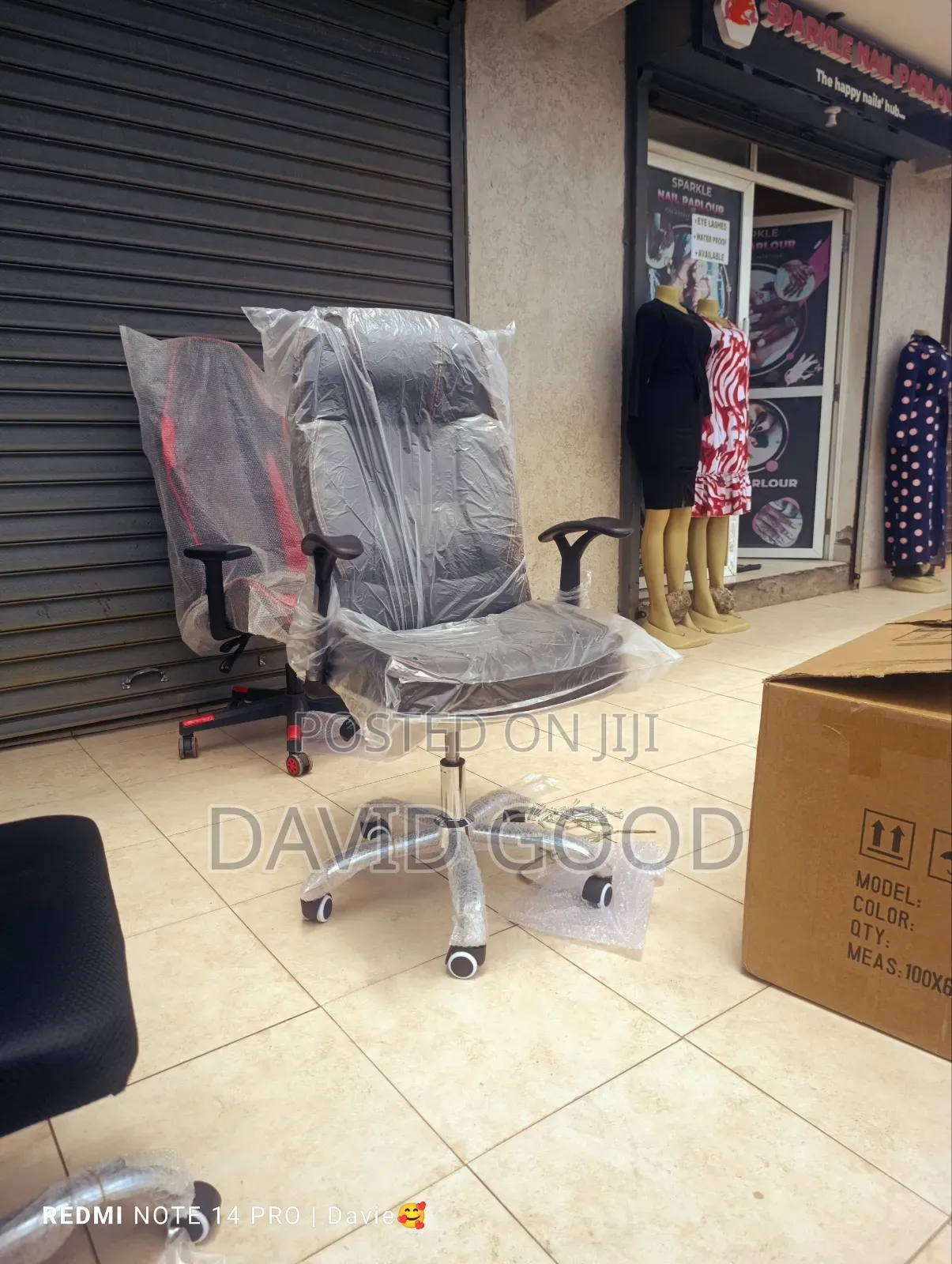Black Leather Chair