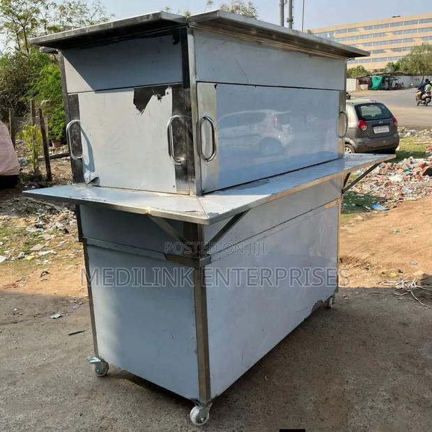 Stainless Stand Alone Food Display Service