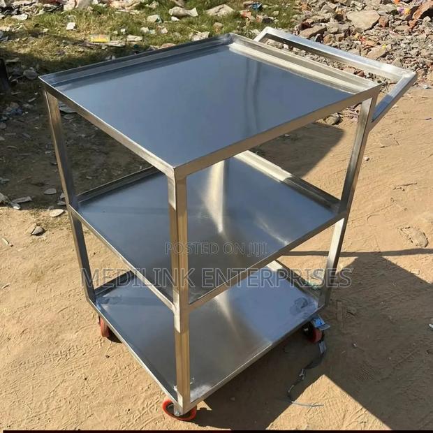 Ss 304 Customized Food Trolley