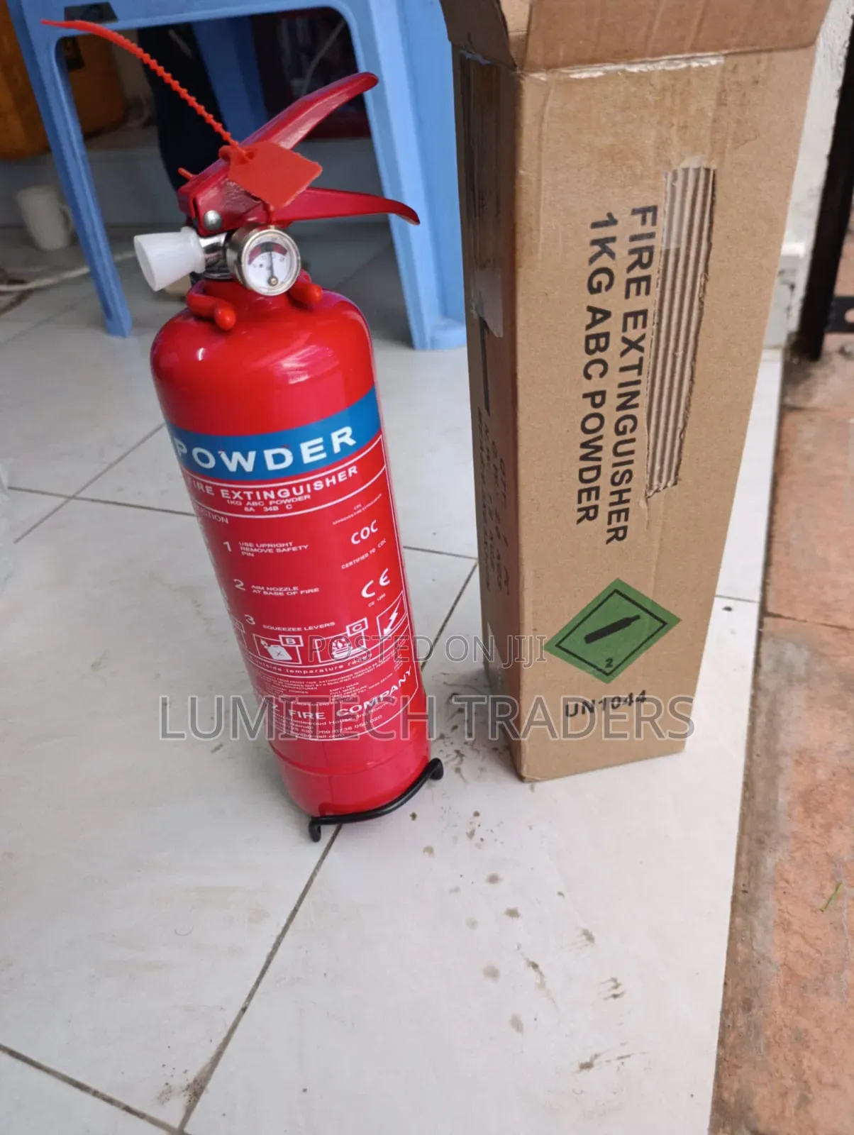 1kg Dry Powder Fire Extinguisher
