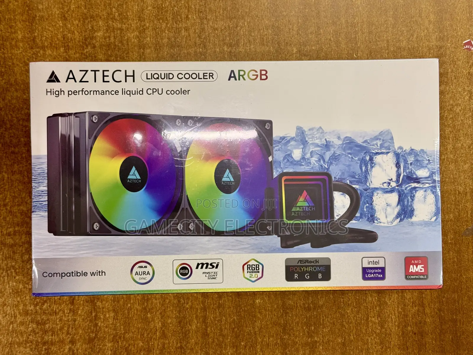 Aztech Intel Core Series, Xeon Series Amd Am4/Am5 Liquid Cpu Cooler