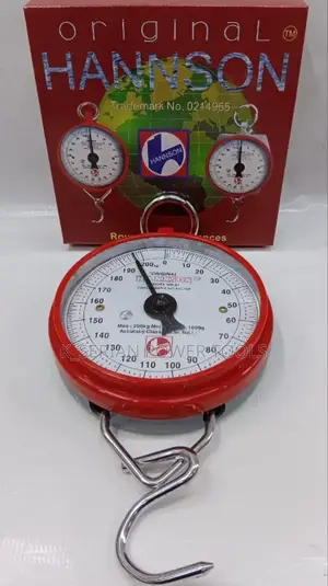 Original Hannson Weighing Scale 200kg/200kg Hannson Weighing Scale