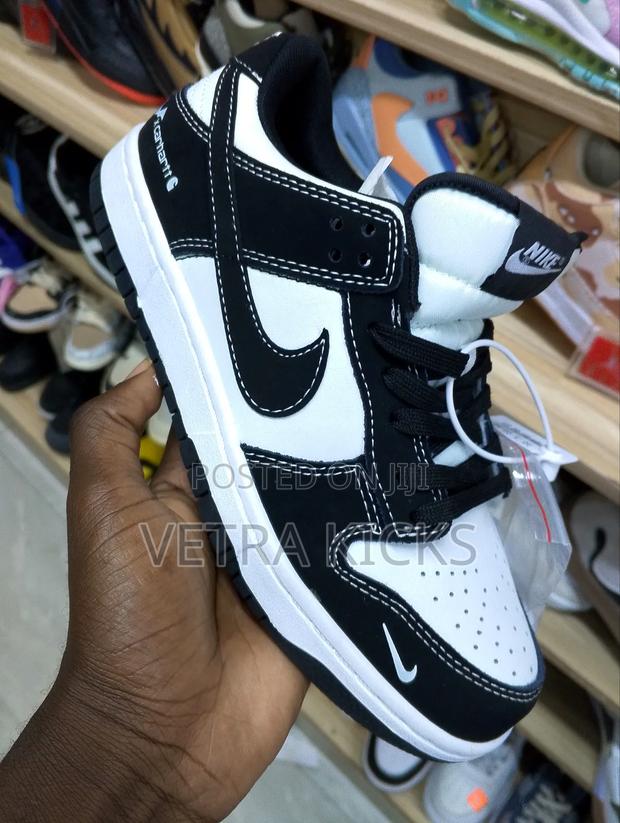 Air Jordan 1 Sb Dunks – Trendy Streetwear Sneakers Black and White
