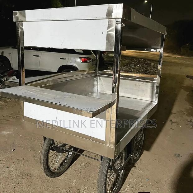 Movable Stainless Steel Customized Food Service Trolley