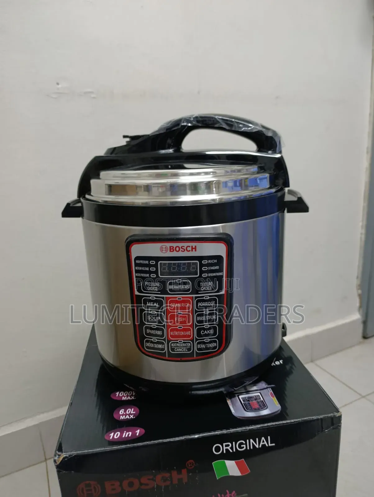 Bosch 6 Litres Electric Pressure Cooker (Non Stick)