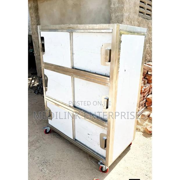 Closable Storage Stainless Steel Commercial Cabinet - main view