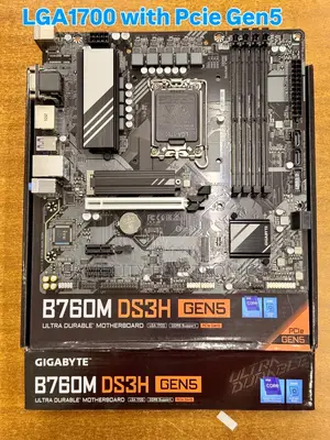 Gigabyte B760m Pcie Gen5 Lga1700 12th/13th/14th Gaming Motherboard