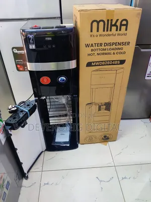 Mika Dispenser Bottom Load 2804 Hotnormalcold Black Compressor Cooling