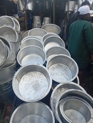 Heavy Duty Aluminium Juakali Sufuria. - thumbnail 2