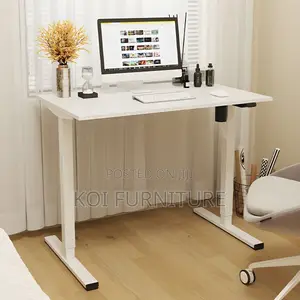 Office Table; 1.4 Meters Height Adjustable Desk With Electric Motor