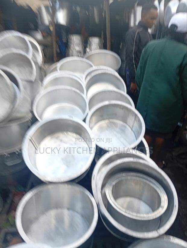 Heavy Duty Aluminium Sufuria. - main view