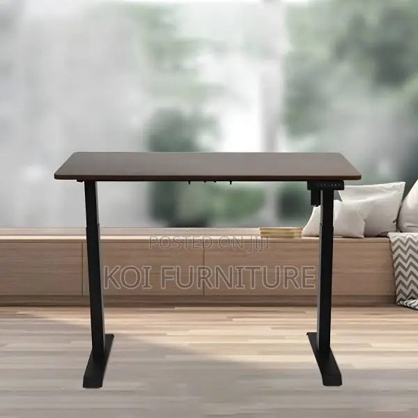 Office Desk; 1.2 Meters Electric Desk With Smooth Effortless Height