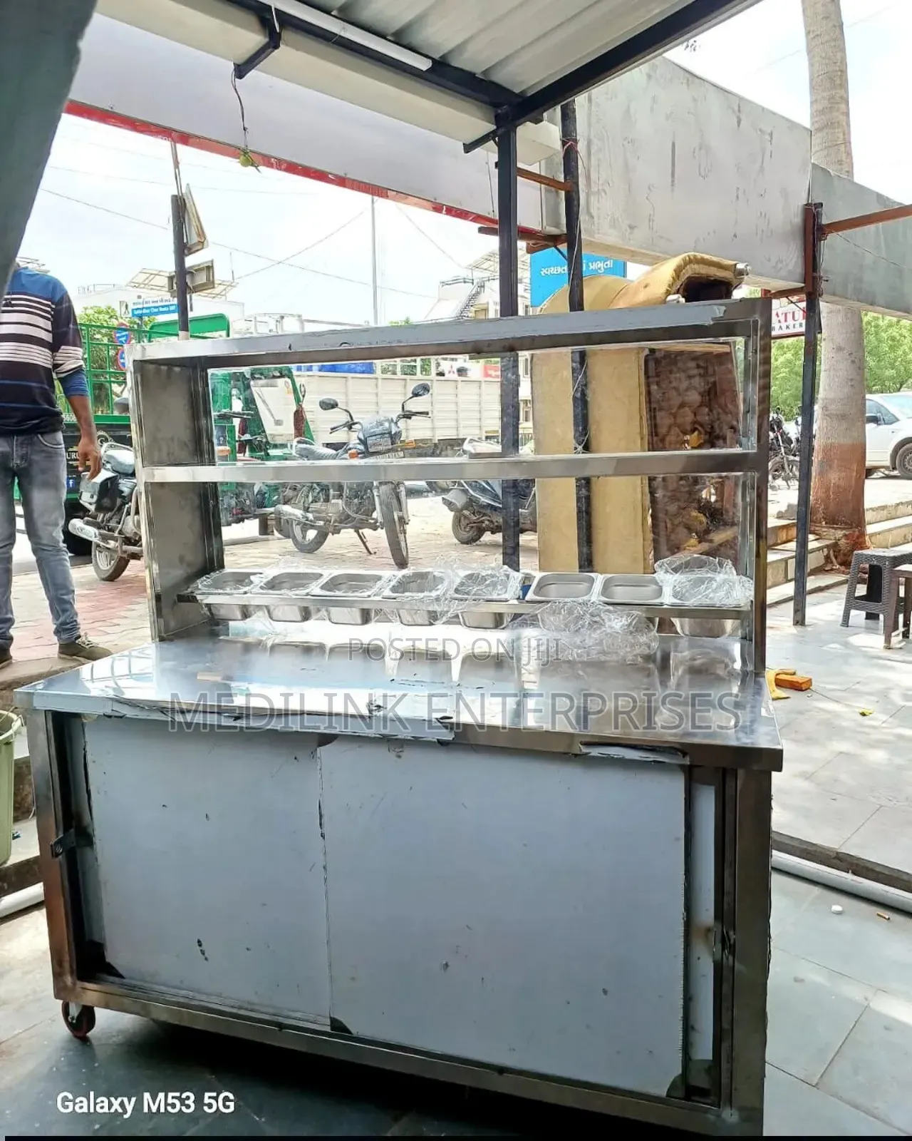 Stainless Steel Customized Food Service and Storage Cabinet