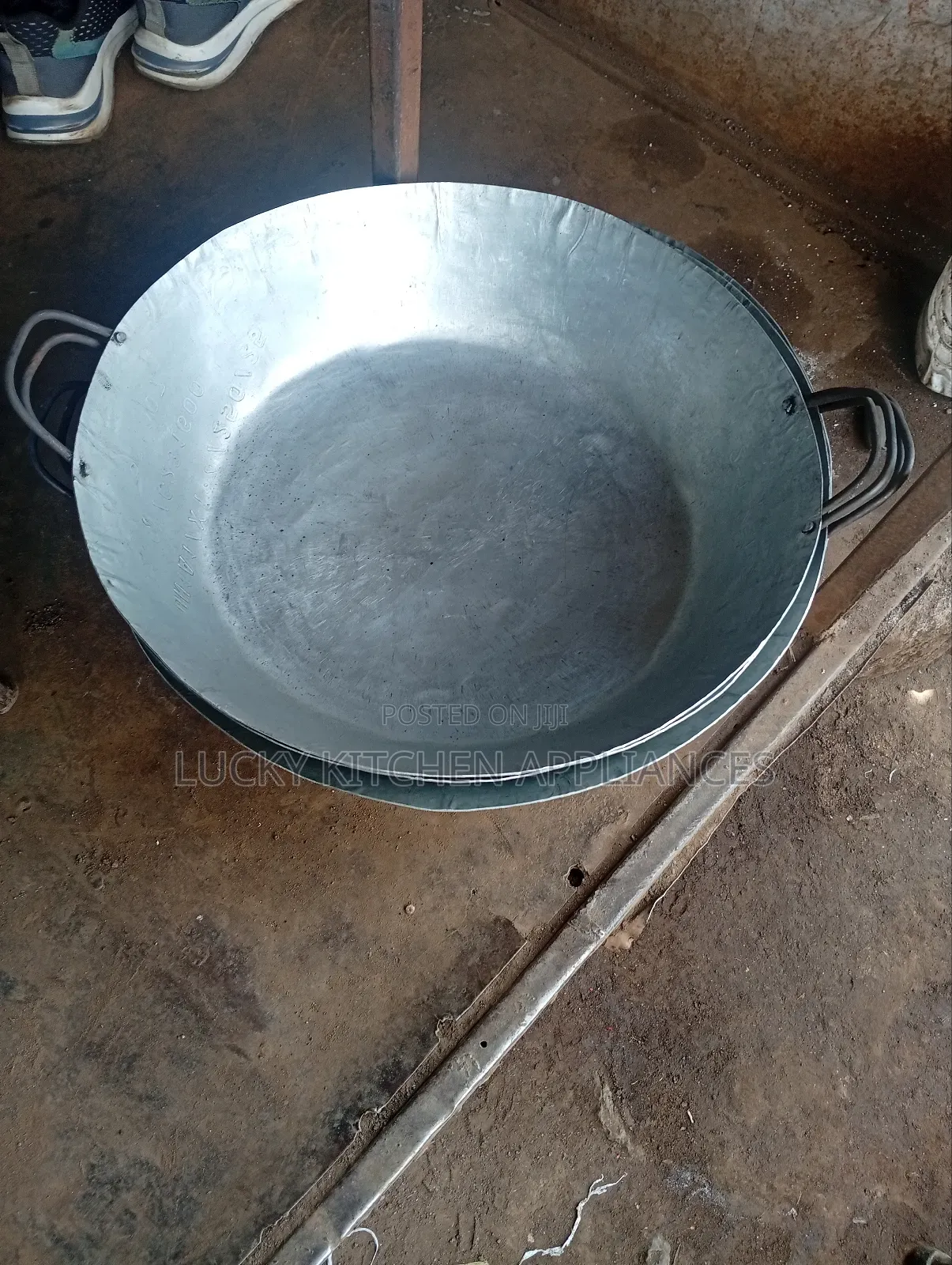 Galvanized Heavy Duty Madazi Fryering Karai.