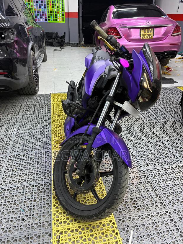 TVS Apache 180 RTR 2014 Purple - thumbnail 3