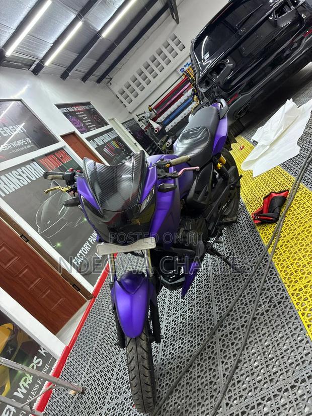 TVS Apache 180 RTR 2014 Purple - thumbnail 4