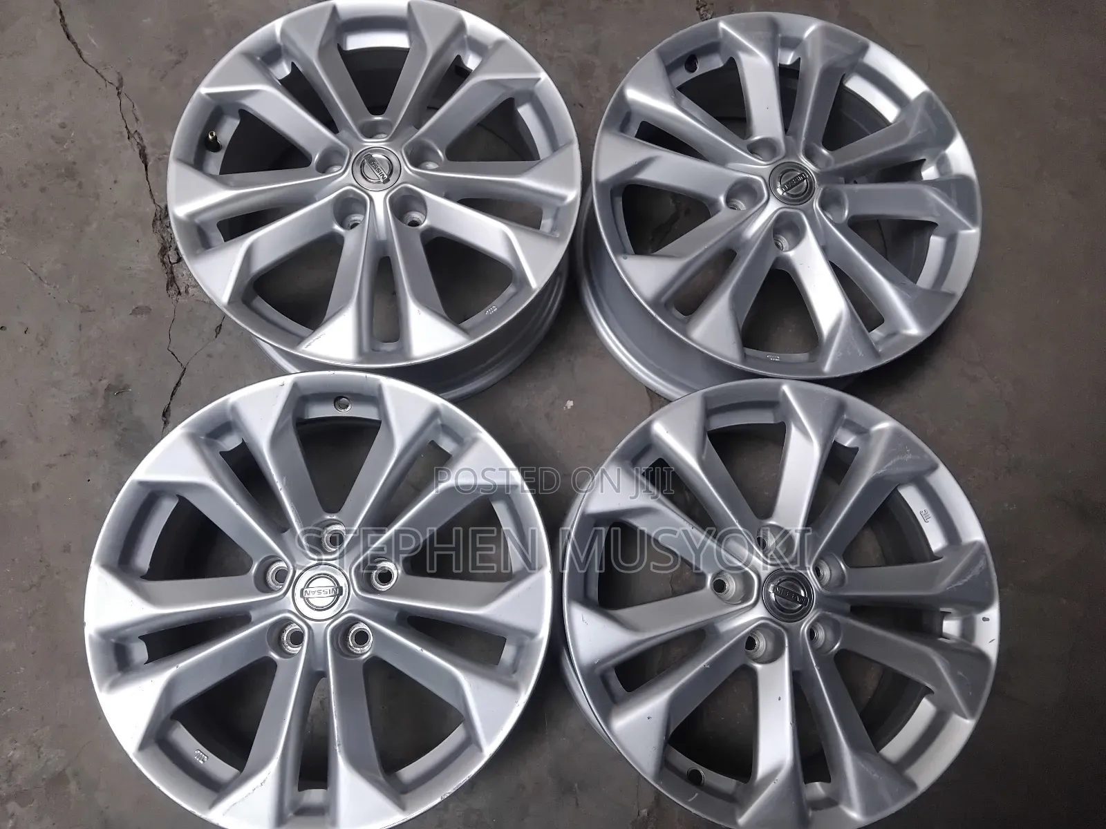 Nissan Juke,Dualis, Extrail, Teana 17inch Rims