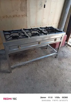 High Pressure Gas Cooker 3 Burners