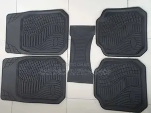 5pcfull Set Jon Skid Universal No1 Black Carpet Floor Mats