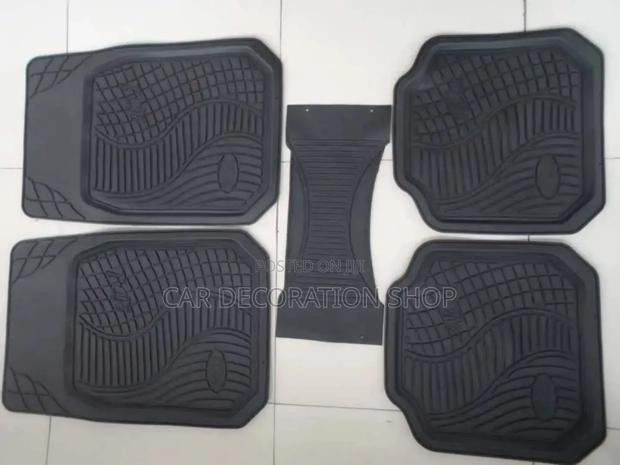 5pcfull Set Jon Skid Universal No1 Black Carpet Floor Mats
