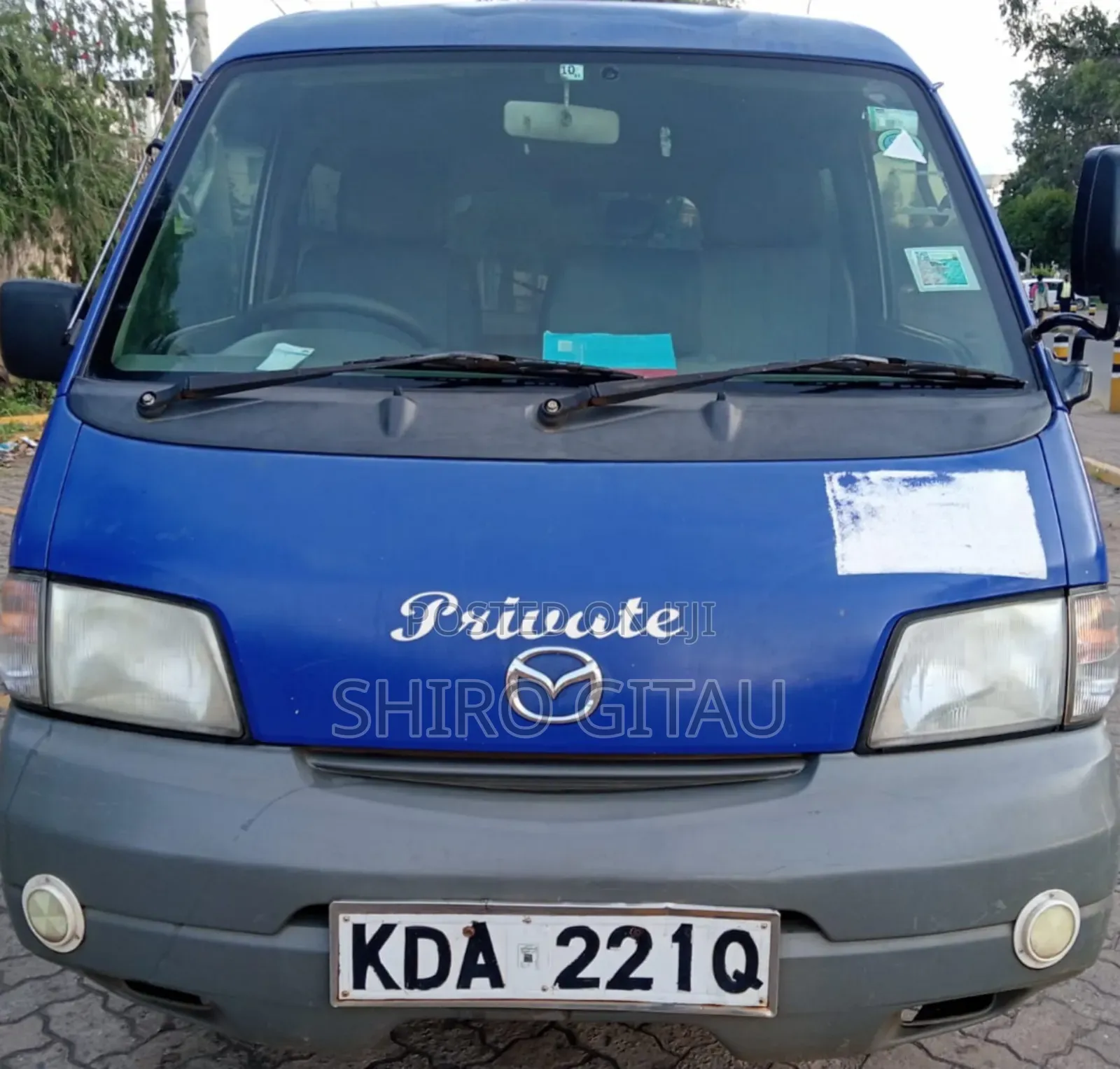 Mazda Bongo 2013 Blue