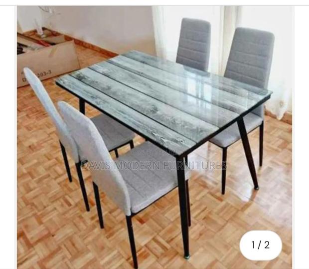 Dinning Chair With Four Chairs - main view