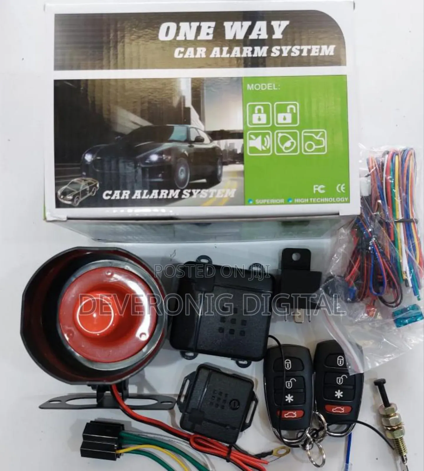 Car Alarm With Cut Out
