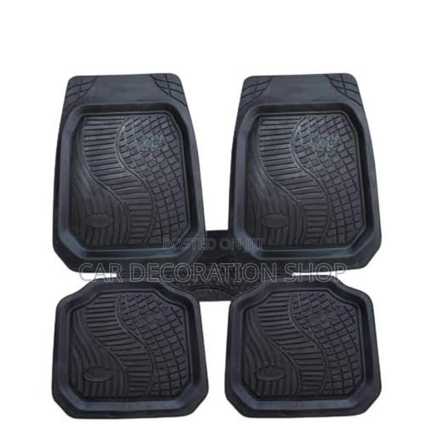 Black Designed All Season No1 Mats - main view