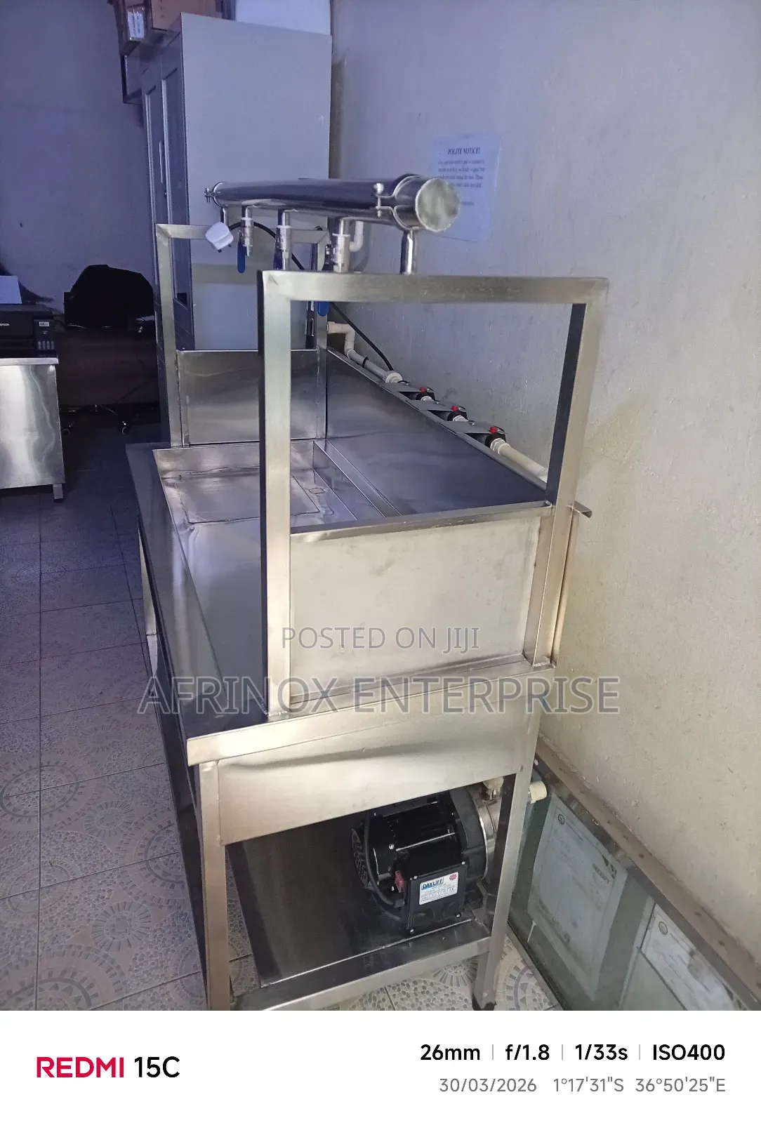 Line Three Taps Water Refill Station
