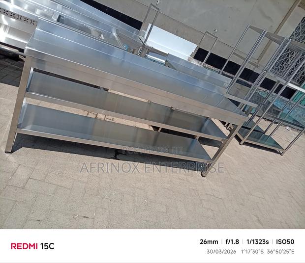 Stainless Steel Table - main view