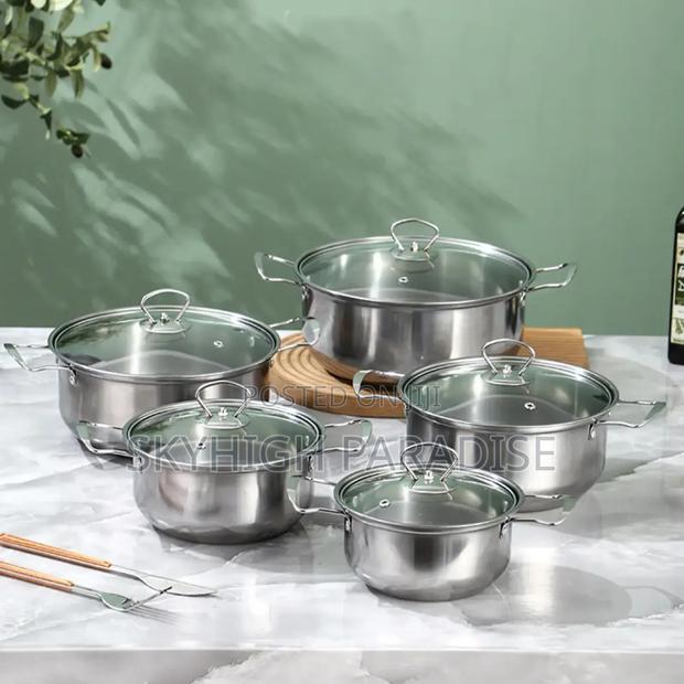 *Bominox 12pc Stainless Steel Cookware Set*
*Induction Enabled*