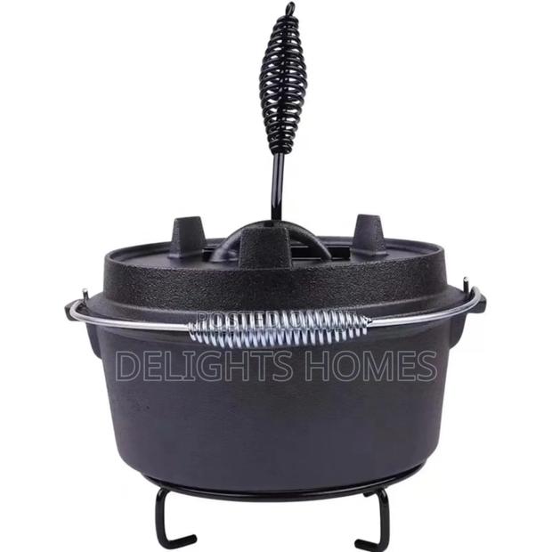7ltrs Preseasoned Dutch Oven-Meg - main view
