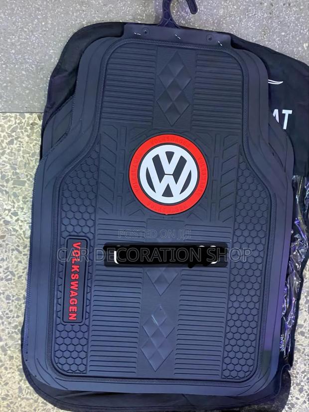 5pc Volkswagen Premium Heavy Duty Latex Rubber Mats