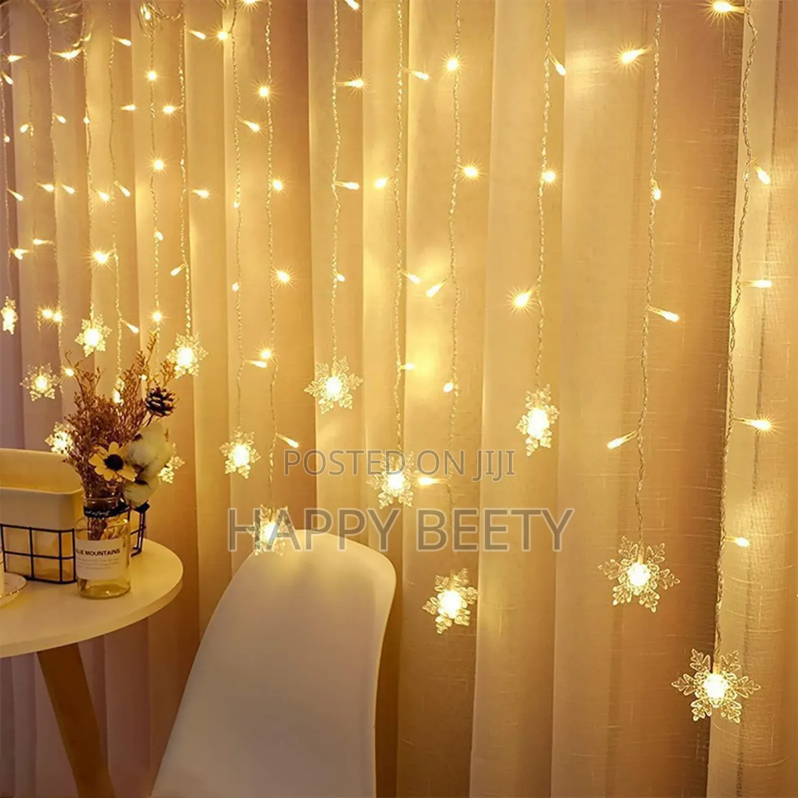 Bright Coloured Curtain Lights