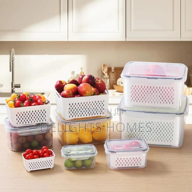 4pc Fridge Storage Containers-Meg - thumbnail 2