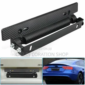 Carbon License Number Plate Bracket Frame Holder