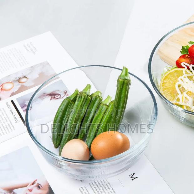 1300ml 2pcs Glass Bowls -Meg - thumbnail 2