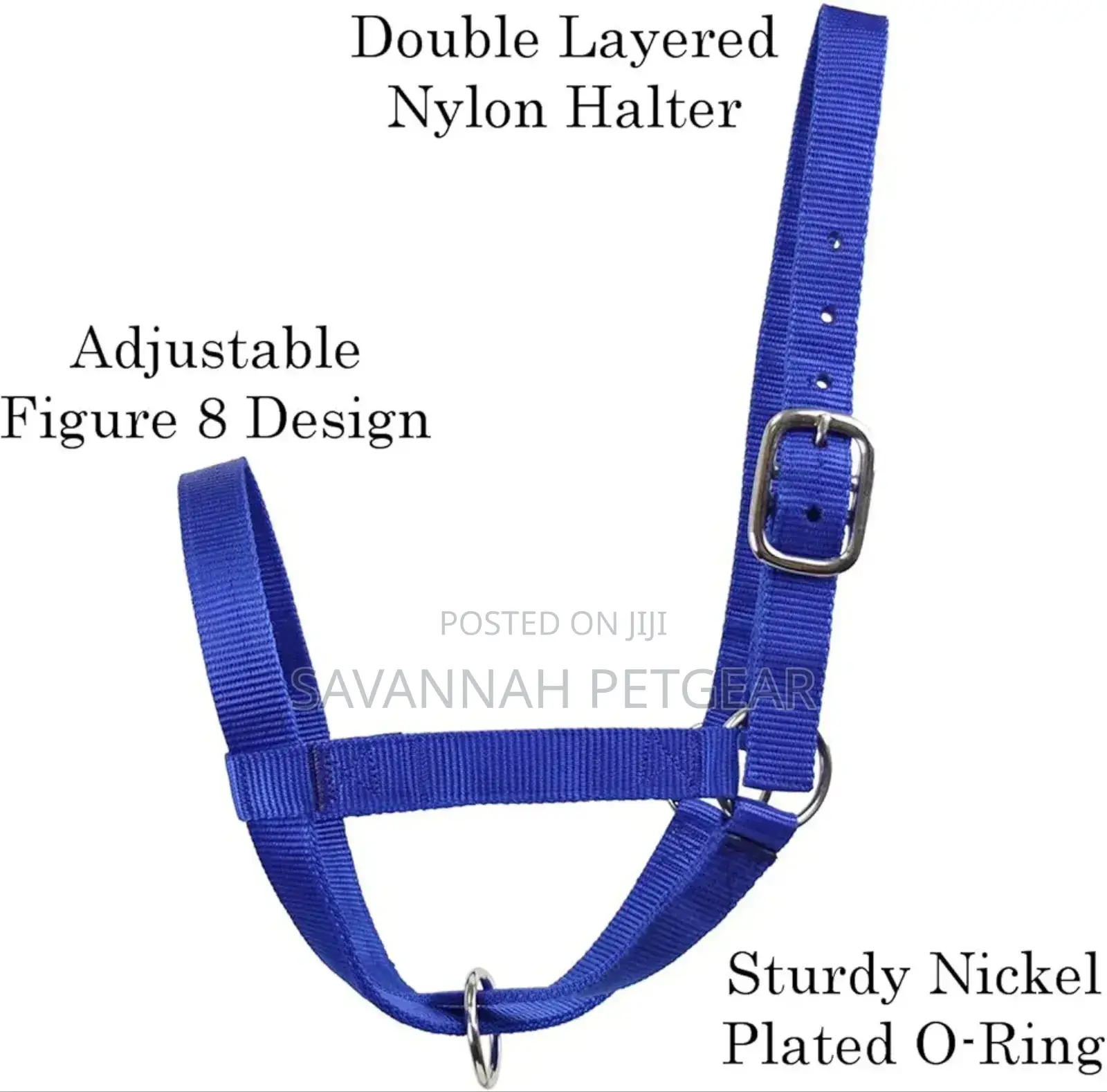 Original Adjustable Nylon Livestock Cattle Halters Available