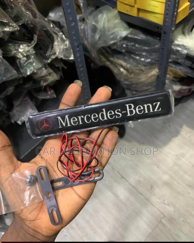 Mercedes Grill Bumper Led Light Badge
