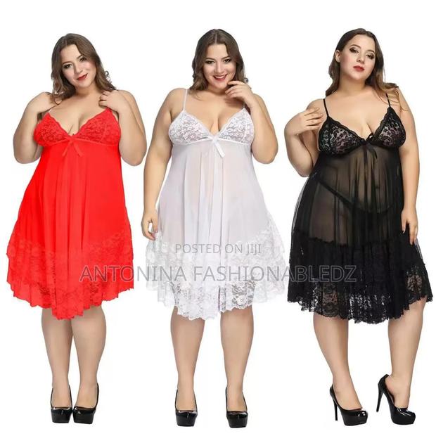 Sexxy Plus Size Lingerie Night Dress