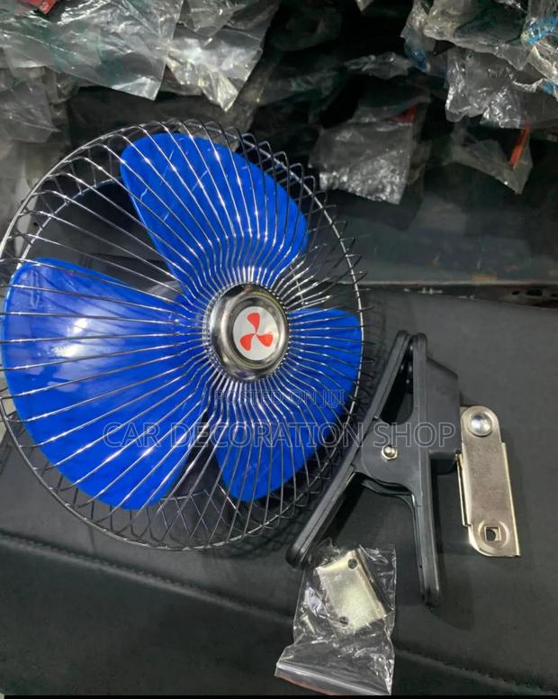 12v Car Interior Cooling Fan Oscillating Cooler Fan