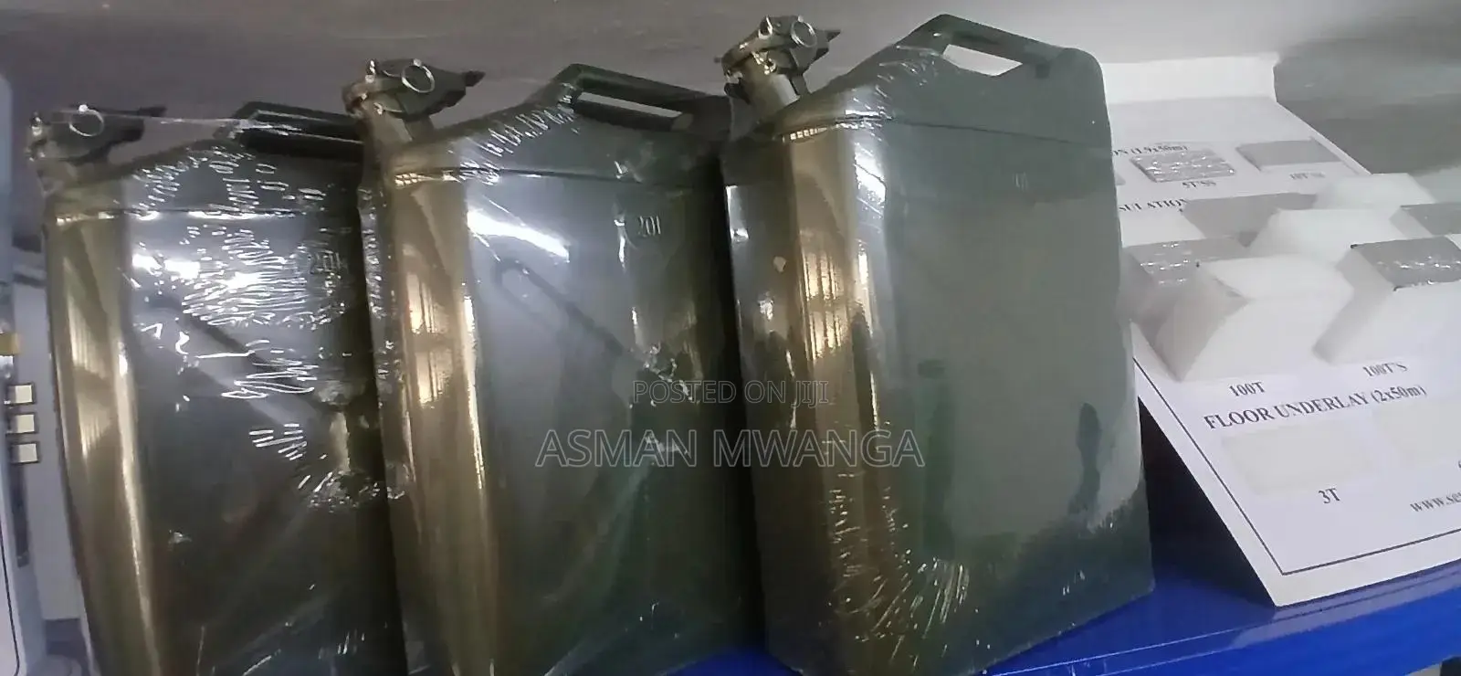 Metal Fuel Jerrican 20l.