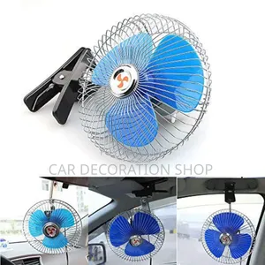 Portable Mini Clip on Rotating Dashboard Oscillating Fan