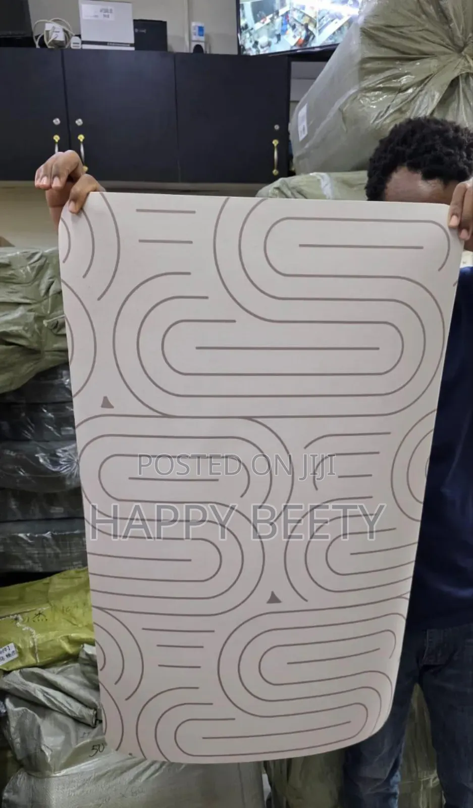 Modern Geometric Entry Mat