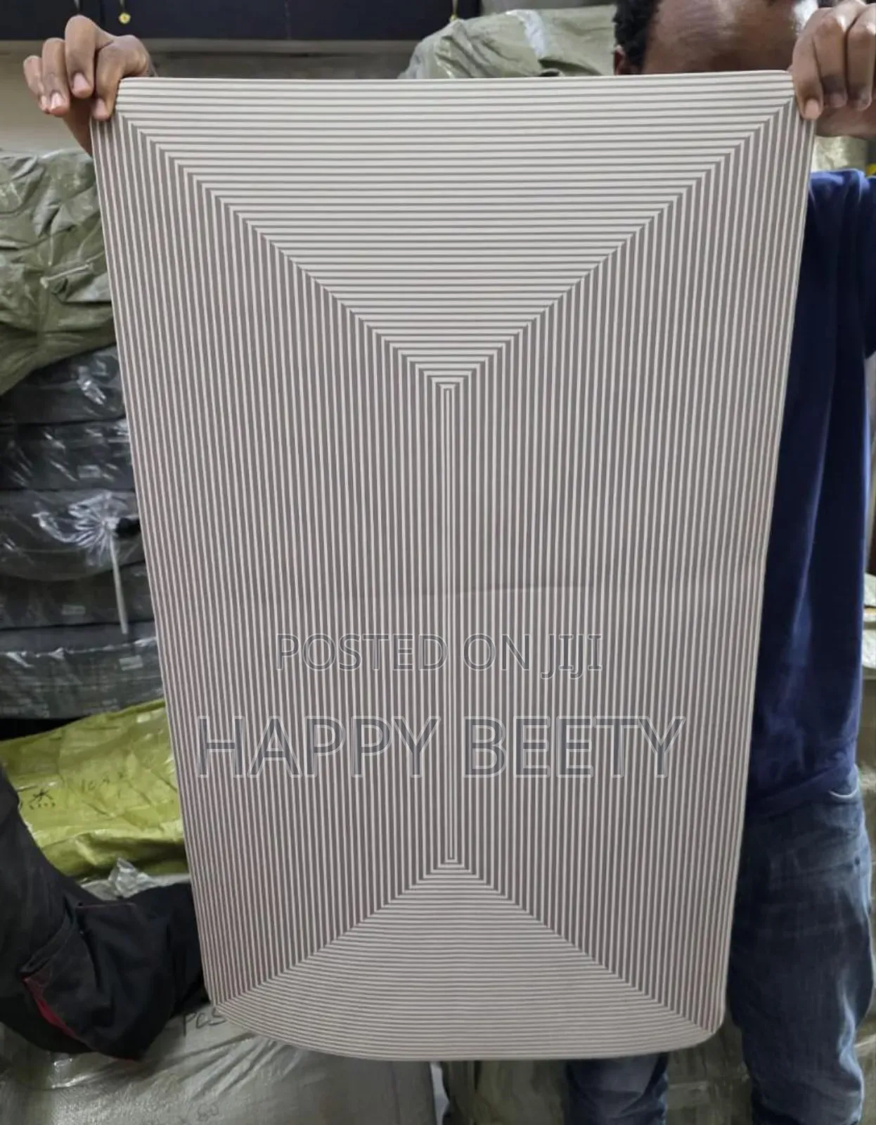 Modern Geometric Entry Mat